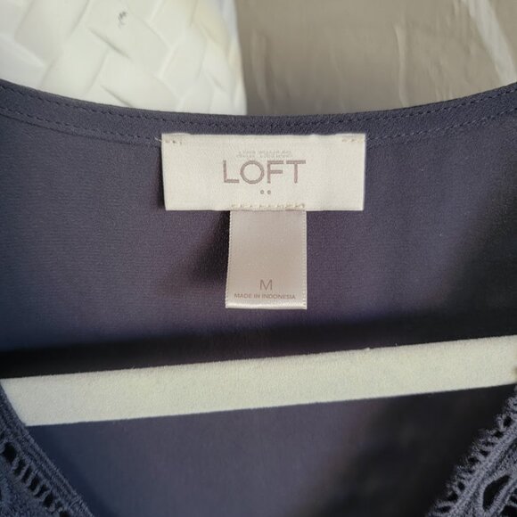 Loft Blue Woven Top - Picture 4 of 4